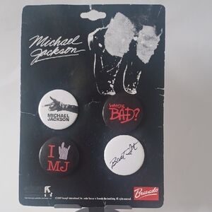 Bravado Black and White Michael Jackson Accessories